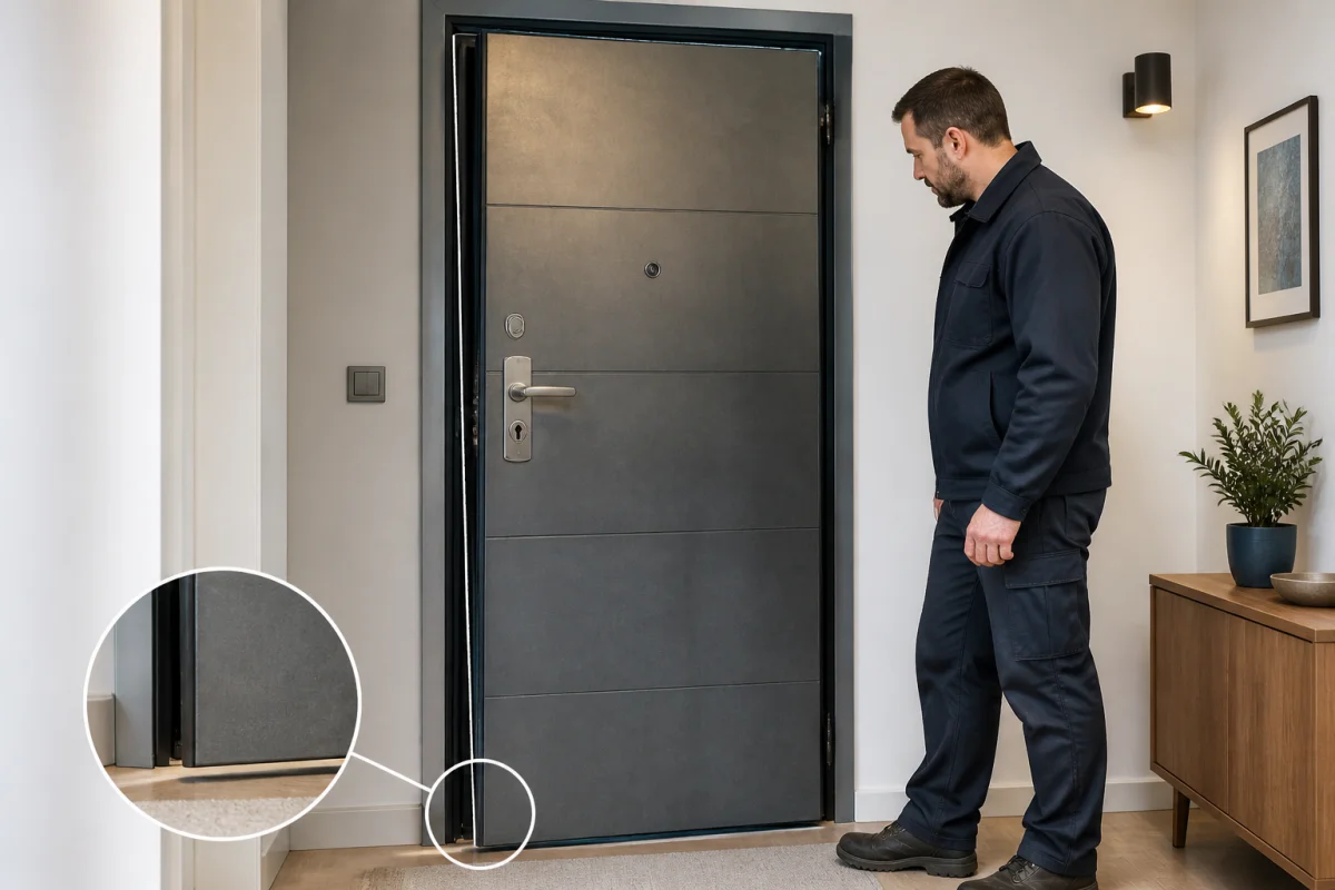 Comment entretenir une porte blindée