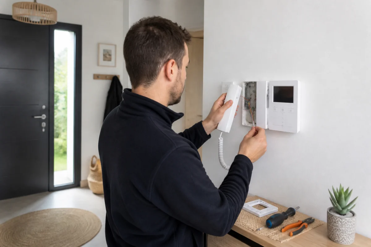 Installer un interphone filaire dans les bonnes conditions